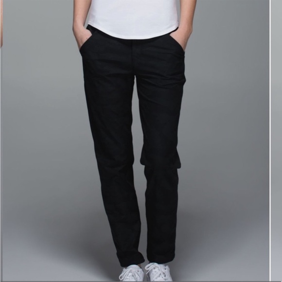 ✨ MAKE OFFER ✨ LULULEMON DAYTRIP BOYFRIEND PANTS - Picture 3 of 10